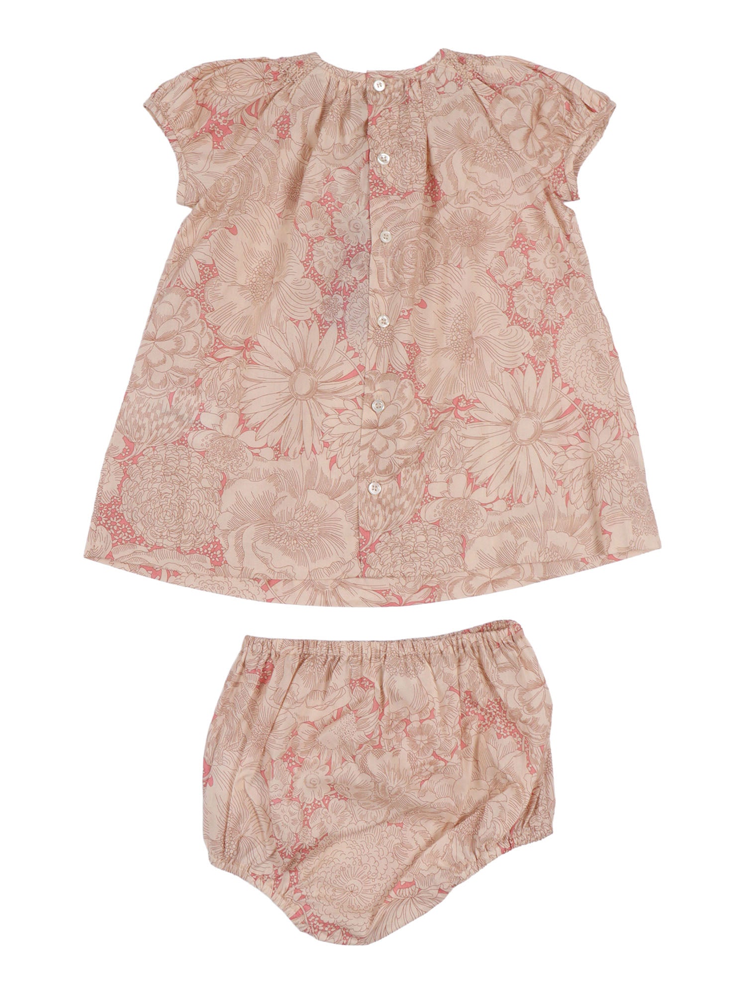 LUCIA DRESS Pink Organic Cotton