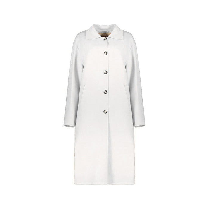 Herno Wool Coat White