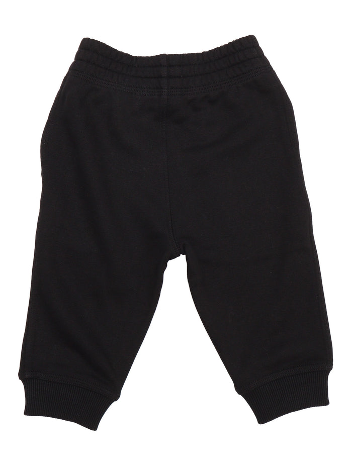 Inf Boy Jersy Trsrs Black Cotton Pant