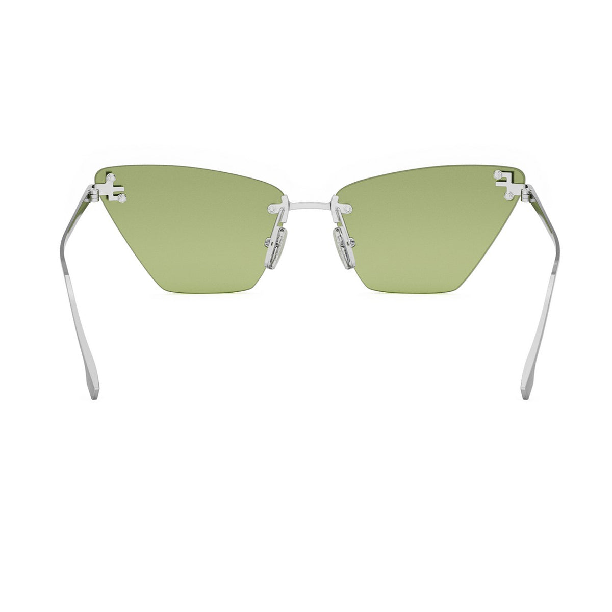 Fendi FE4160US First Crystal 16N Silver Argento Metal Occhiali Da Sole