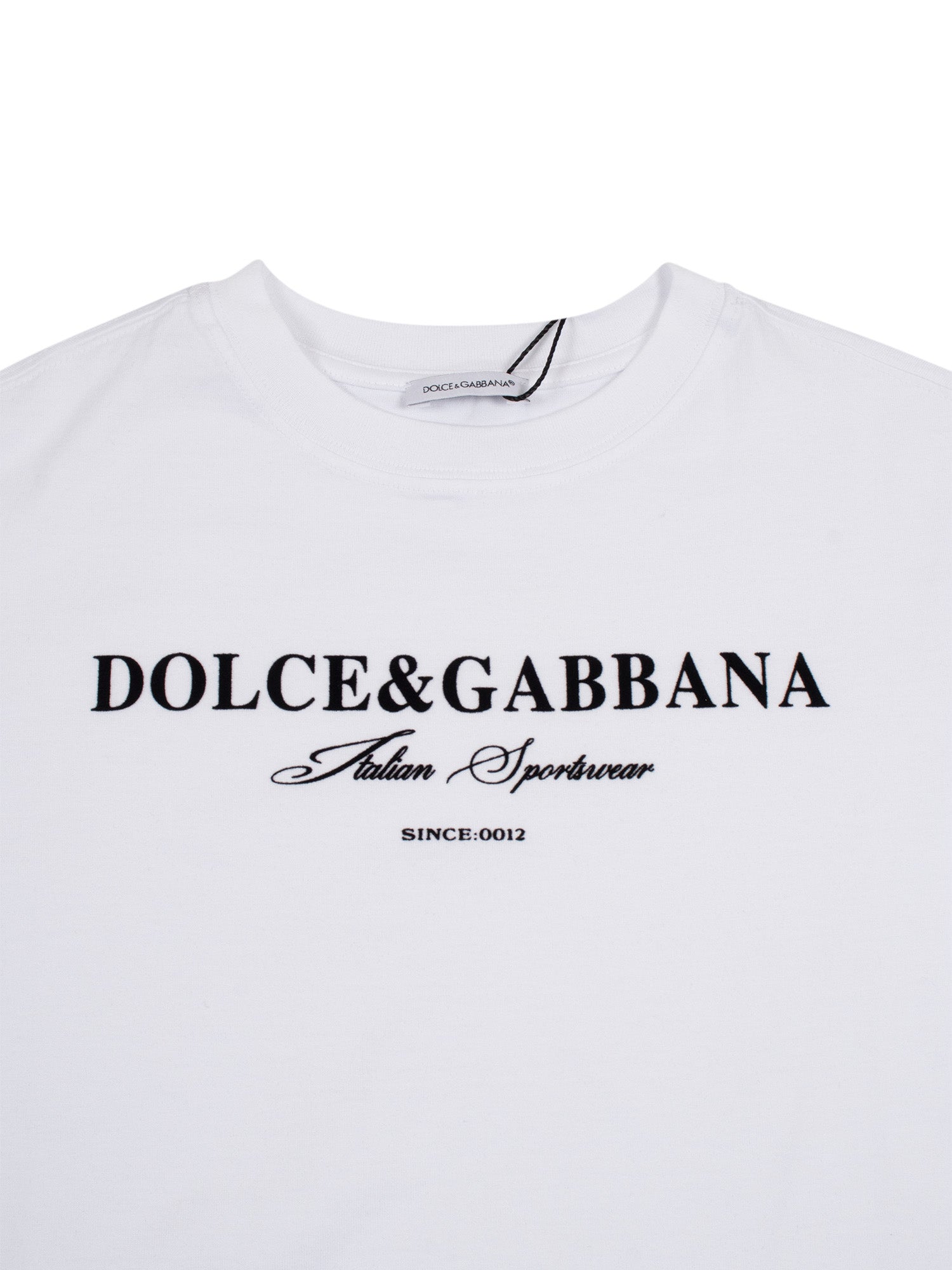 T-Shirt White Cotton Long Sleeves
