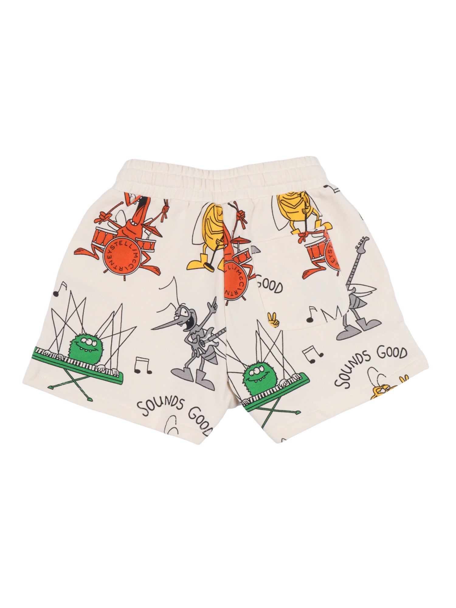 JERSEY SHORTS Cream Cotton
