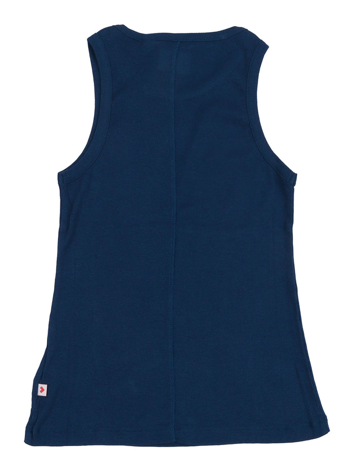 FAMMY T1766 T-SHIRTS Blue Cotton Elastane Short Sleeves T-shirt