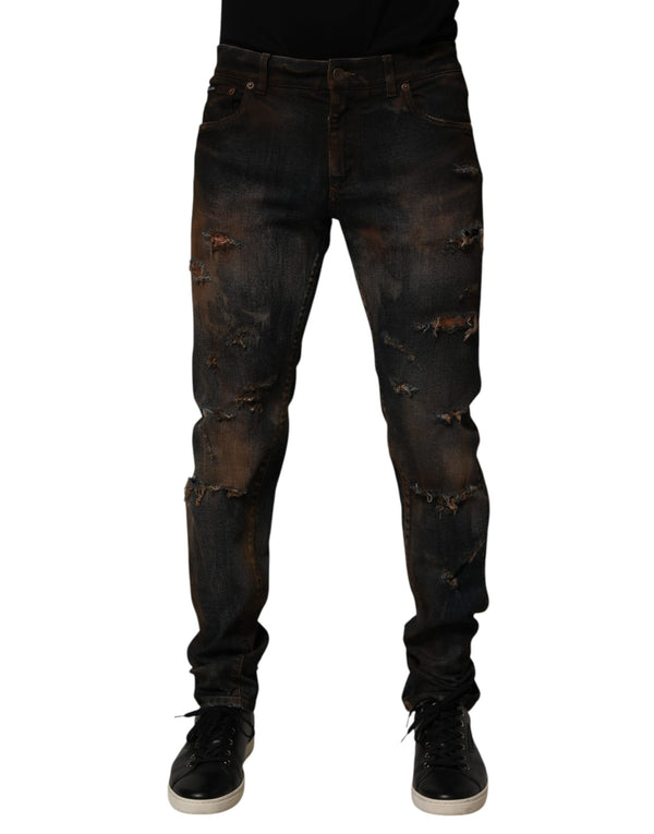 Dolce & Gabbana 98% Cotton jeans in black