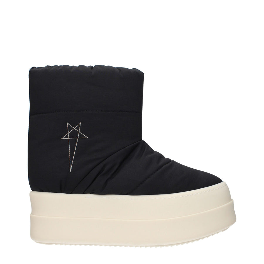 Rick Owens Fabric boot in black