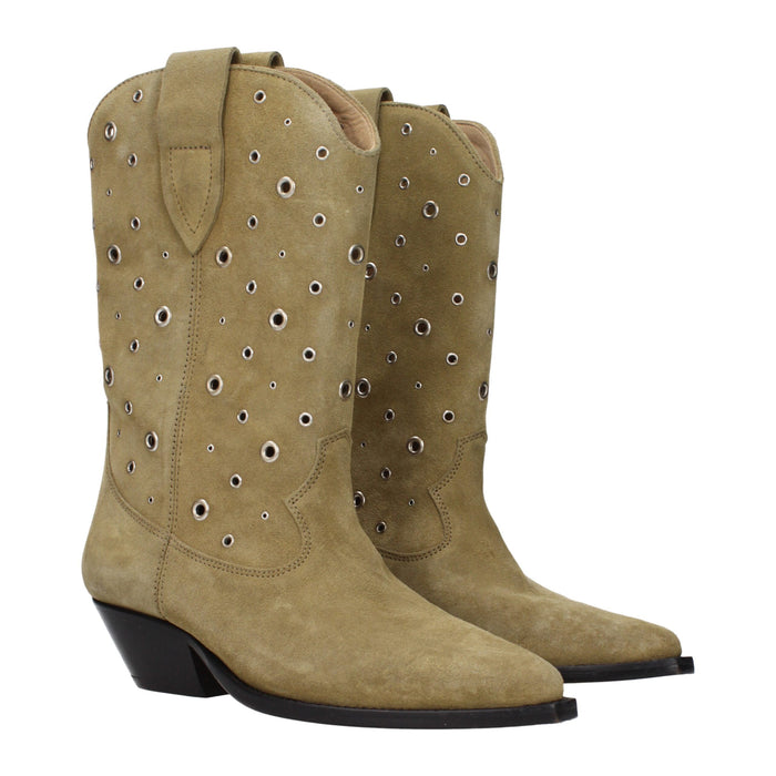 Isabel Marant Suede boots in beige — view 2