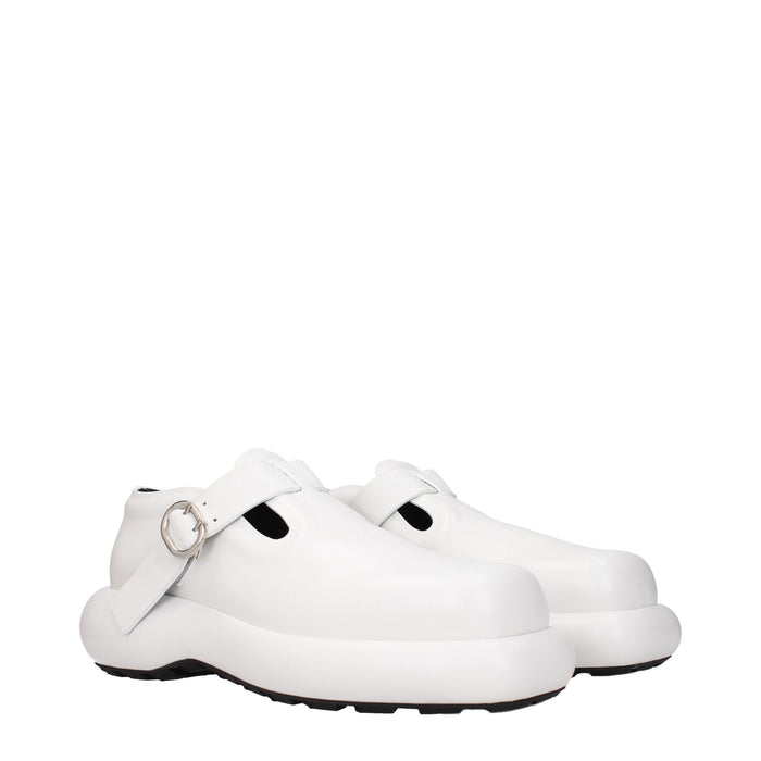 Jil Sander loafer in white — view 2