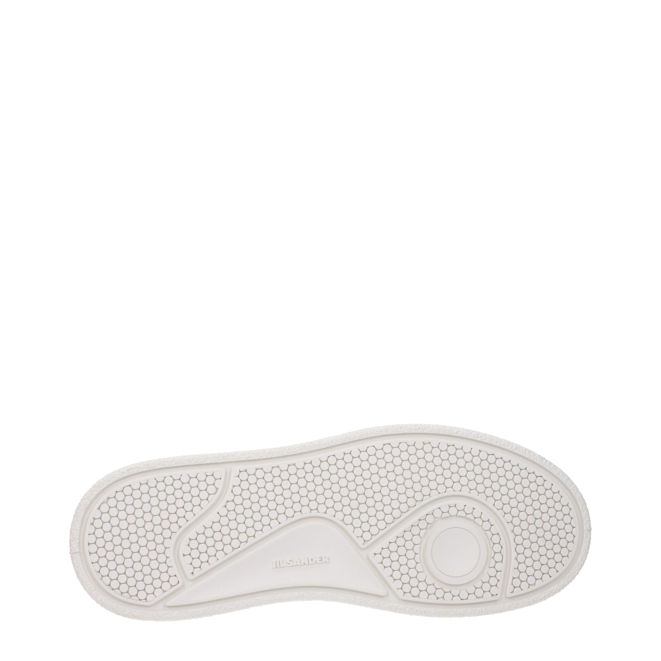 Jil Sander Leather sneaker in white — view 5