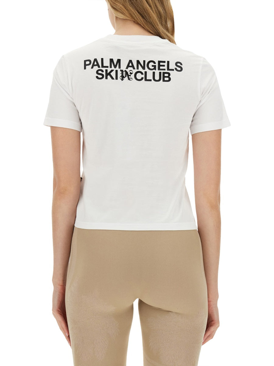 Palm Ski Club T-Shirt White Cotton T-shirts