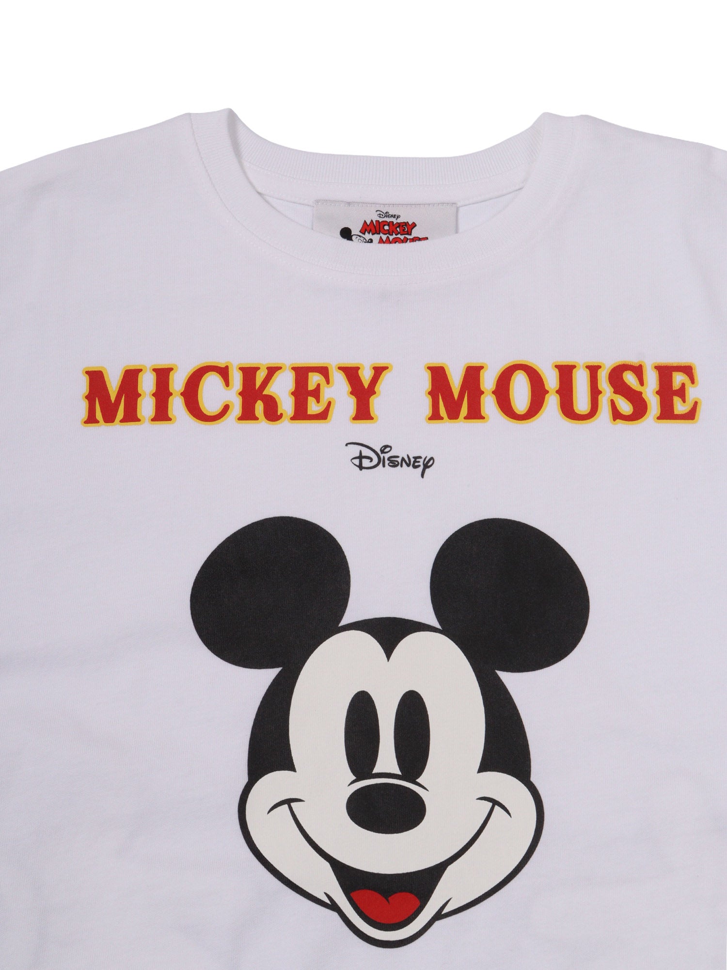 T-Shirt White Cotton Fabric 2 Short Sleeves