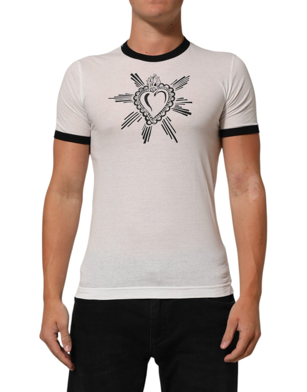 Dolce & Gabbana 100% Cotton t-shirt in white