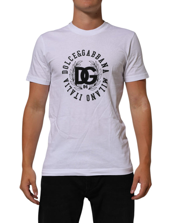 Dolce & Gabbana 100% Cotton t-shirt in white