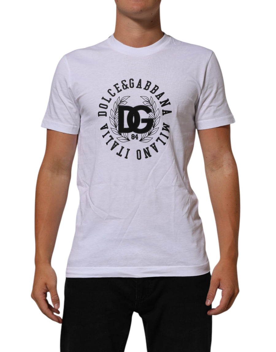 Dolce & Gabbana 100% Cotton t-shirt in white