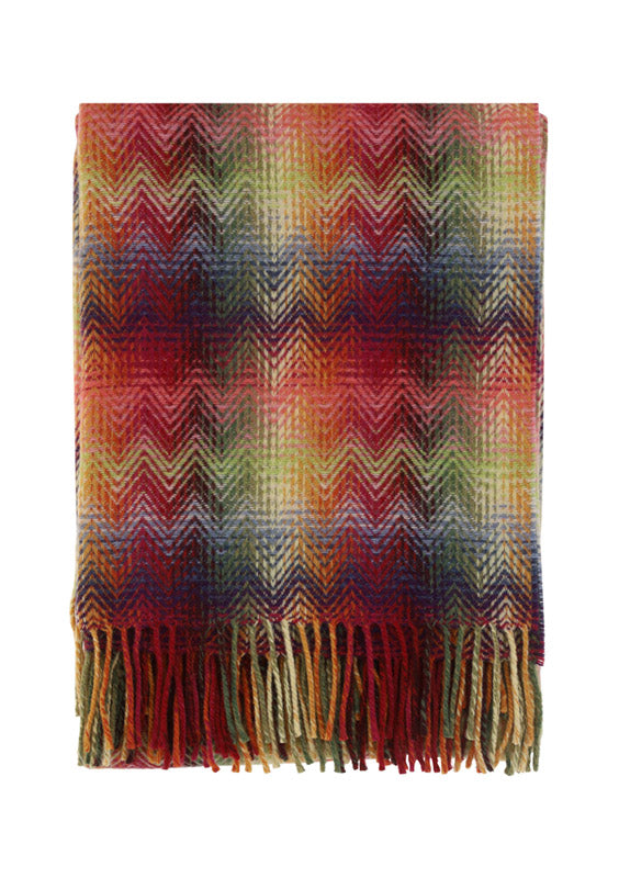 Montgomery Plaid Red Multicolor Wool Ovis Aries; Polyamide Extras