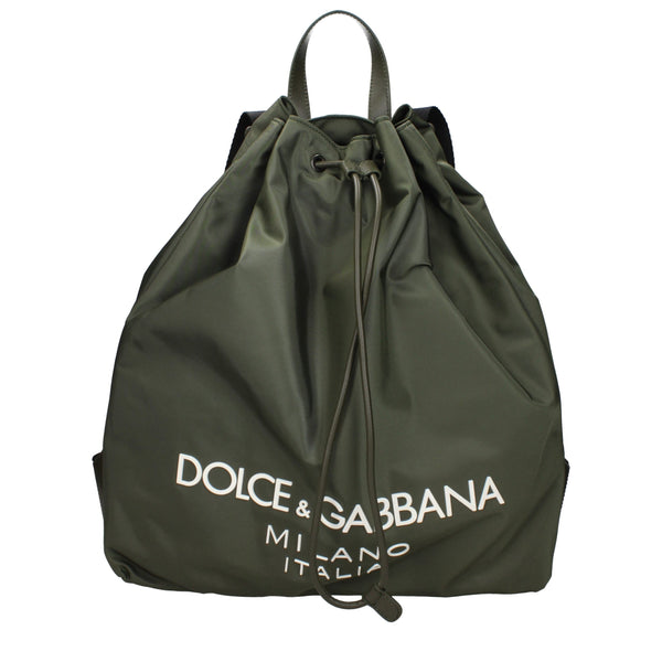 Dolce & Gabbana Nylon backpack in green