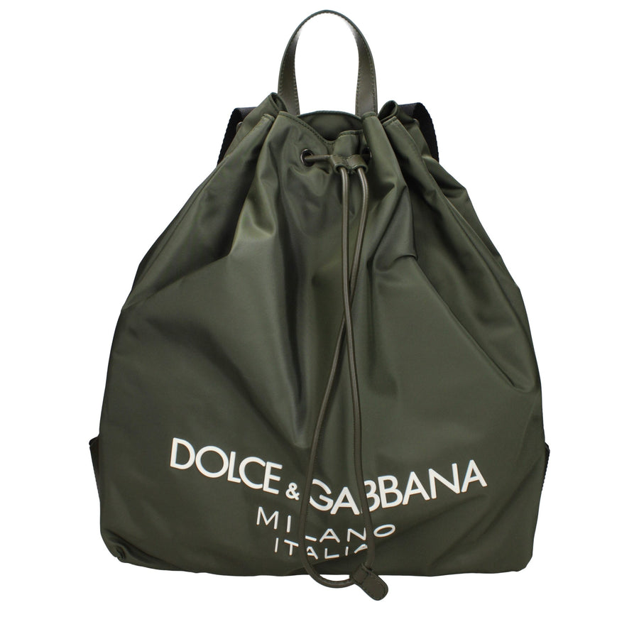 Dolce & Gabbana Nylon backpack in green
