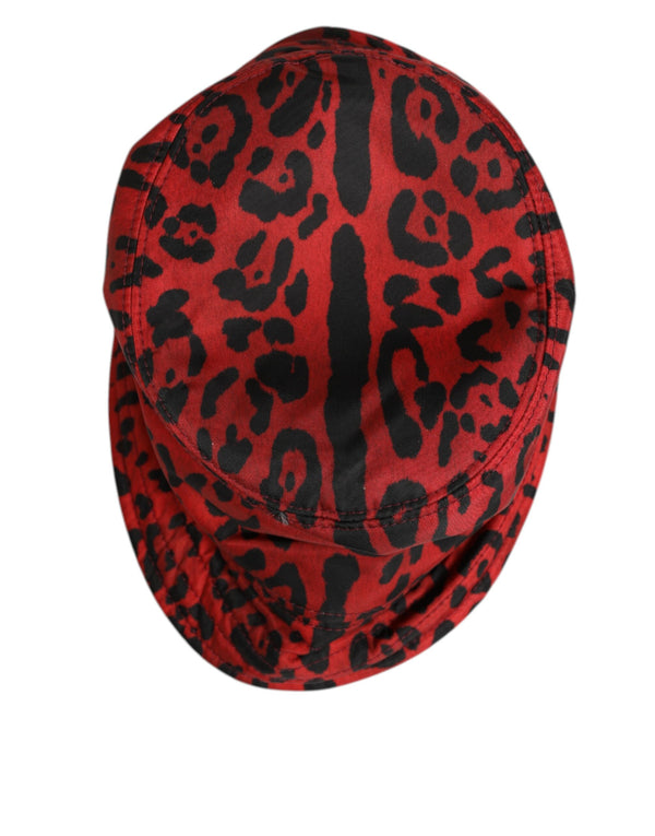 Dolce & Gabbana HAT9858 100% Polyamide bucket hat in red