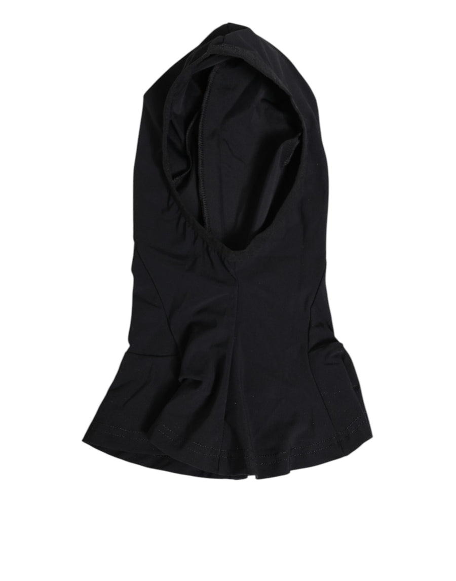 Dolce & Gabbana HAT9860 72% Nylon balaclava in black