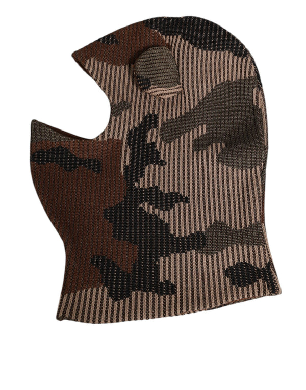 Dolce & Gabbana HAT9899 7% Cotton balaclava in multicolor