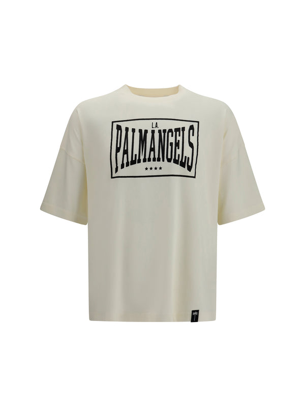 Palm Angels 100% Cotton t-shirt in white