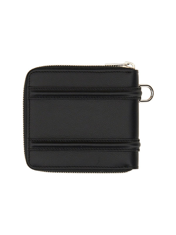 Harness Wallet Black Calf Skin & Purses
