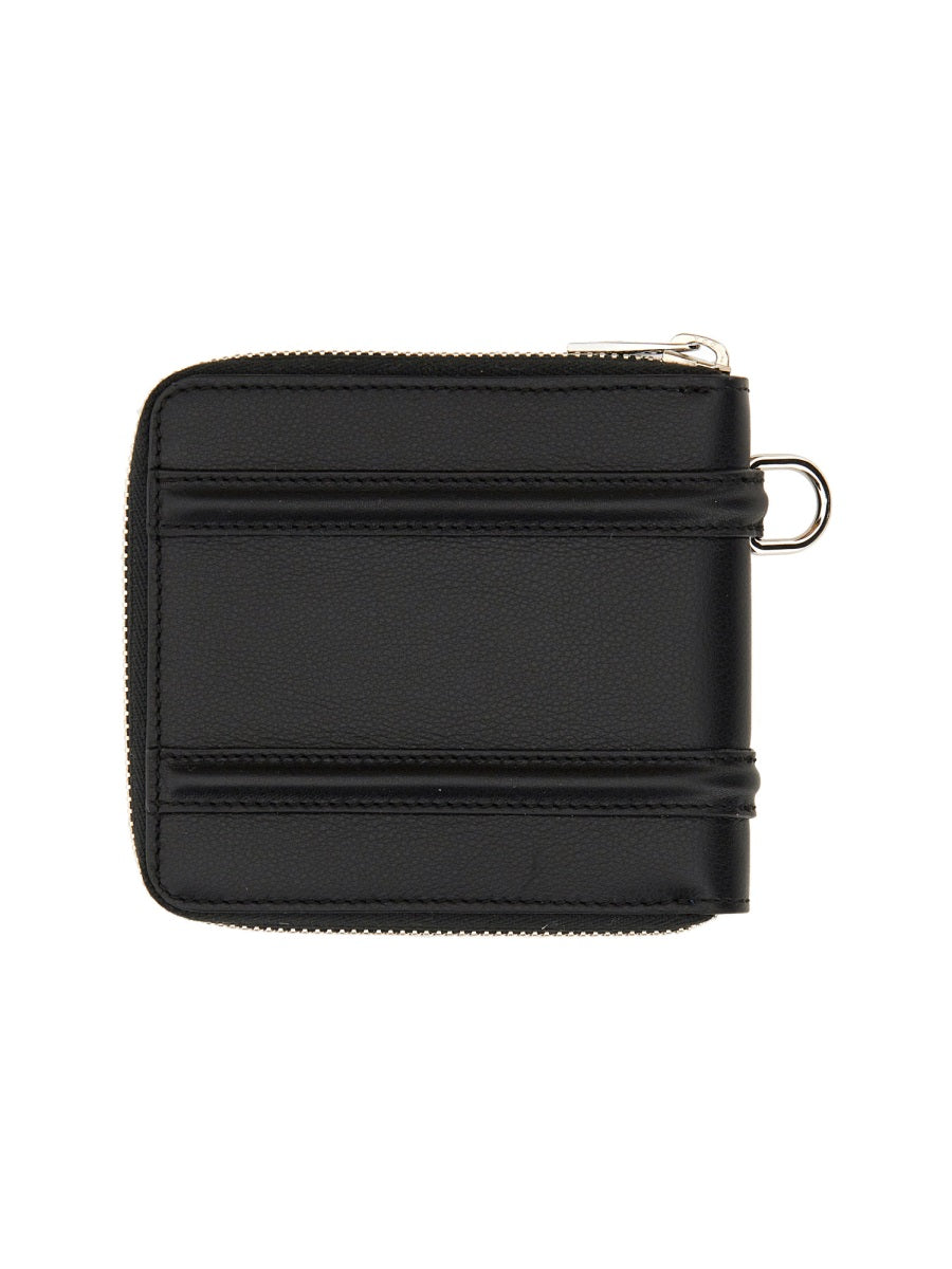 Harness Wallet Black Calf Skin & Purses