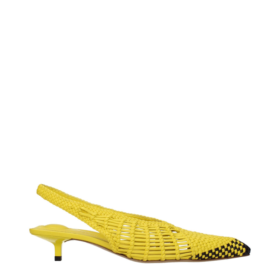 Jacquemus heel in yellow