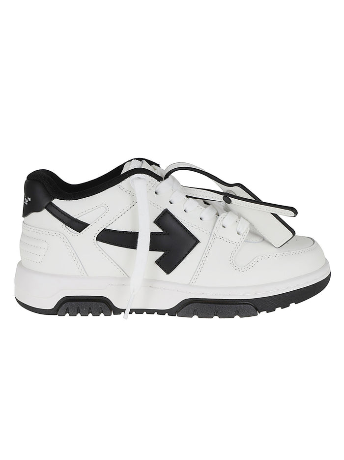 Out Of Office Calf Leather White Calzature