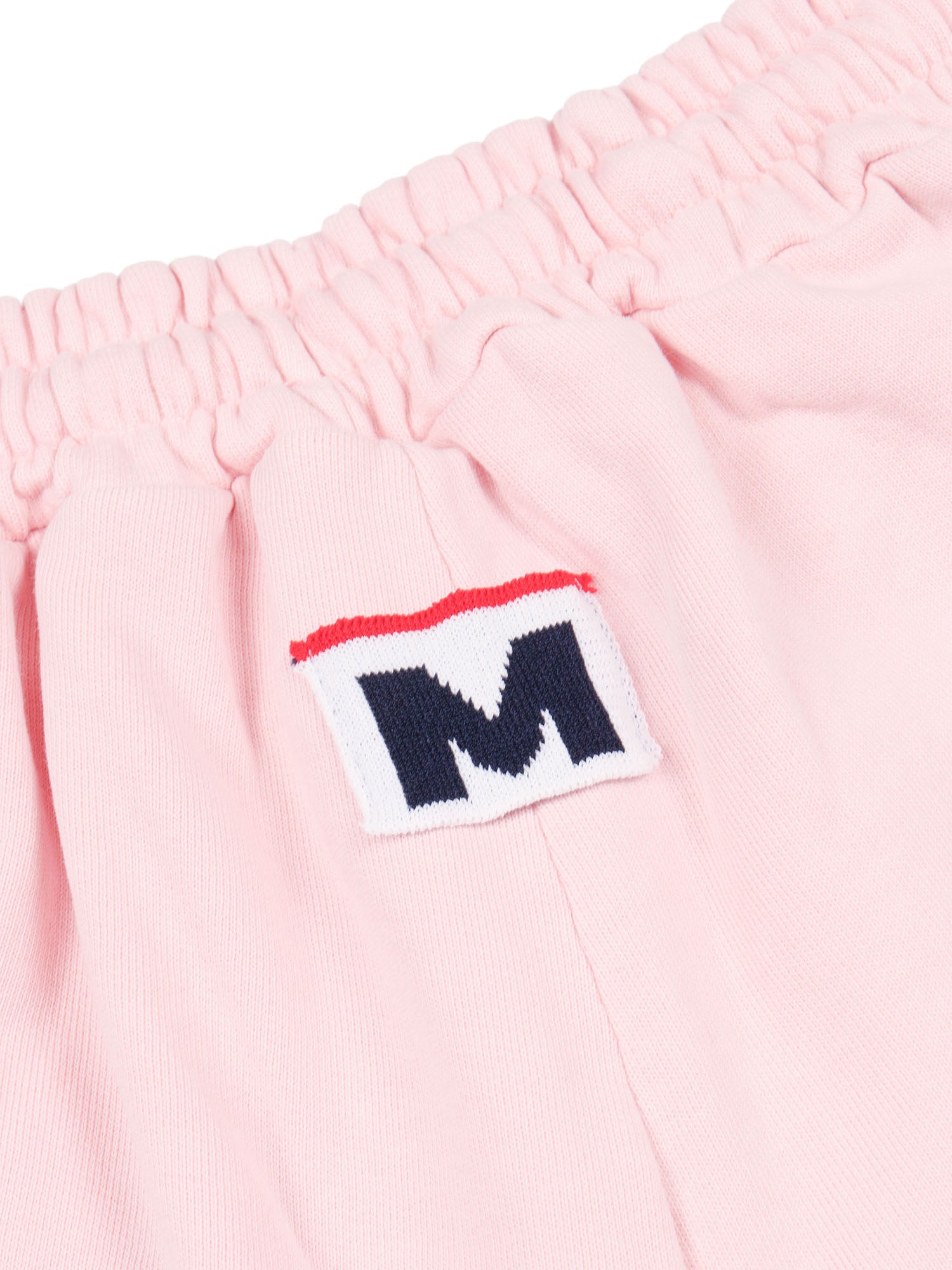 WASHED FLEECE BERMUDA UNISEX Pink Cotton Short
