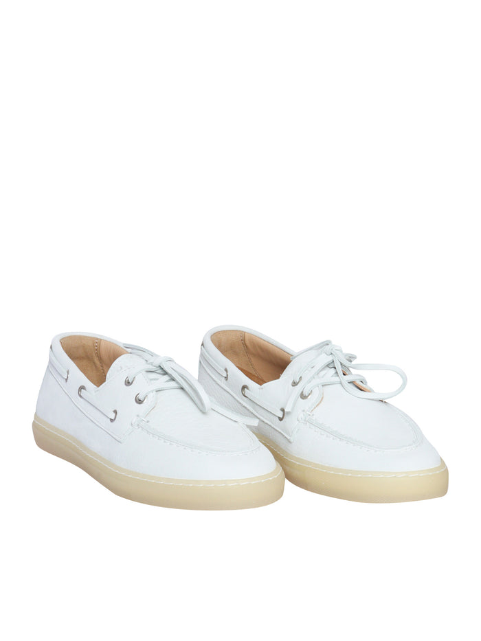 WOMAN NABUC LOAFER White Cow Leather