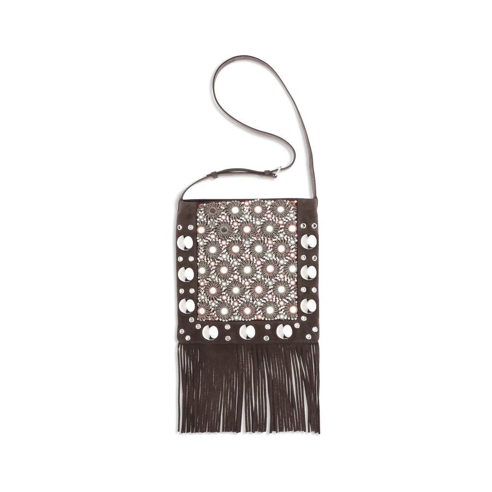 Brown Leather Shoulder Bag