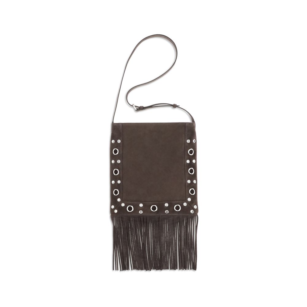 Brown Leather Shoulder Bag