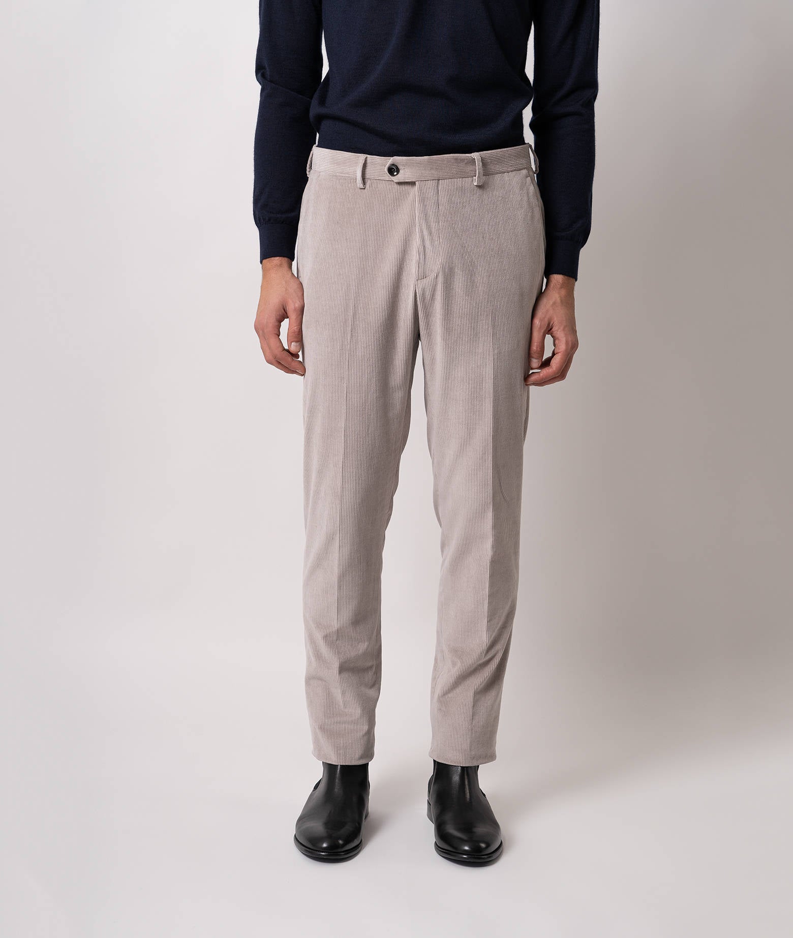 Velvet Trousers Cortina Lightgray Sportswear