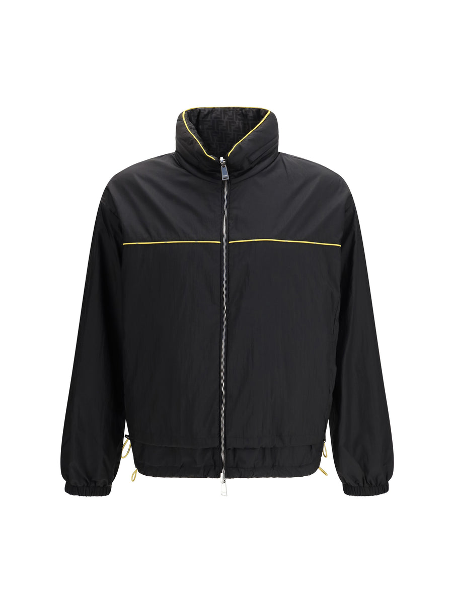 Fendi 100% Polyamide jacket in black