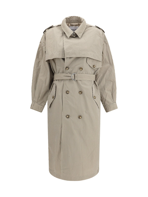 Marant Etoile 100% Cotton coat in beige