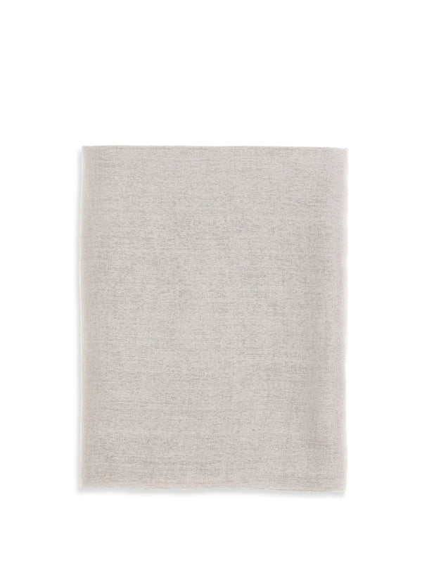 Brunello Cucinelli 55% Cashmere scarf in beige