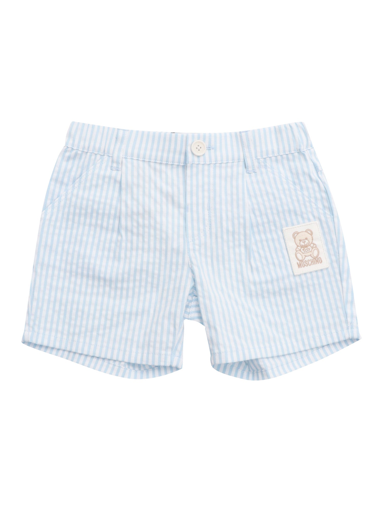 SHORTS White Cotton Elastane