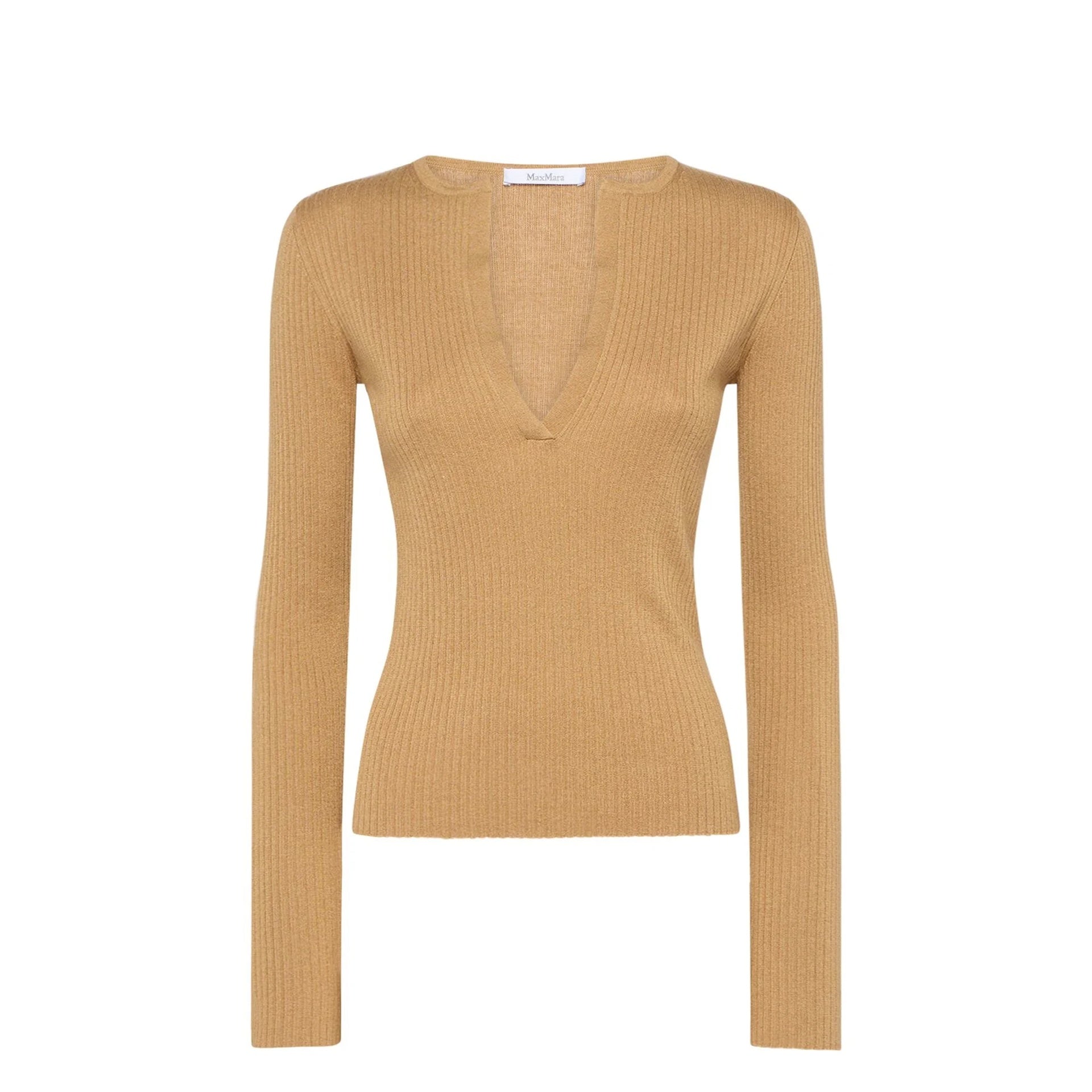 Urlo Sweater Brown Cashmere Silk