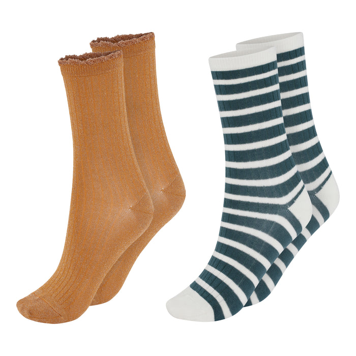 Nomi Socks Gold & Tights