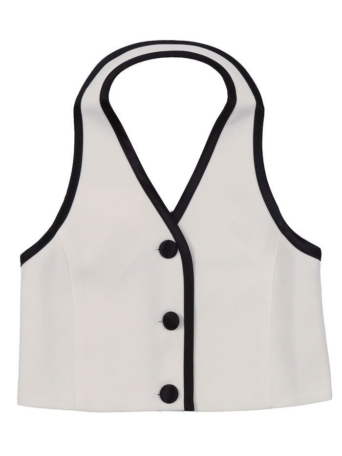 CREPE TOP White