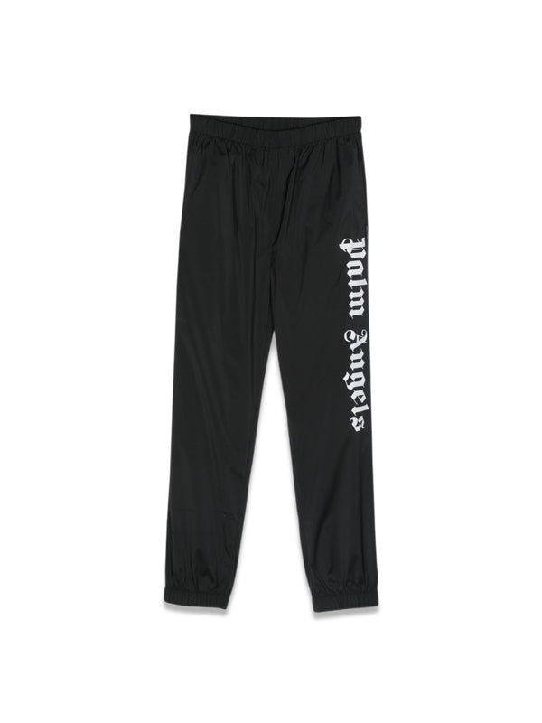 Track Trousers Aftersport Overlogo Black Polyester