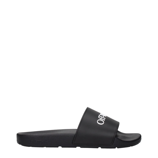 Off-White slider in black