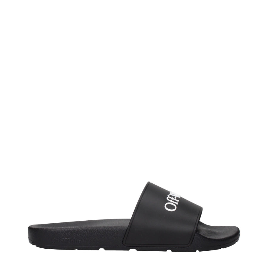Off-White slider in black