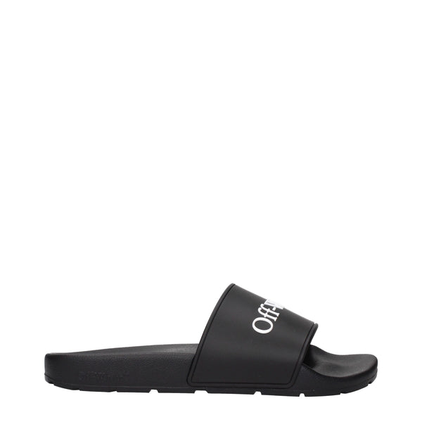 Off-White slider in black