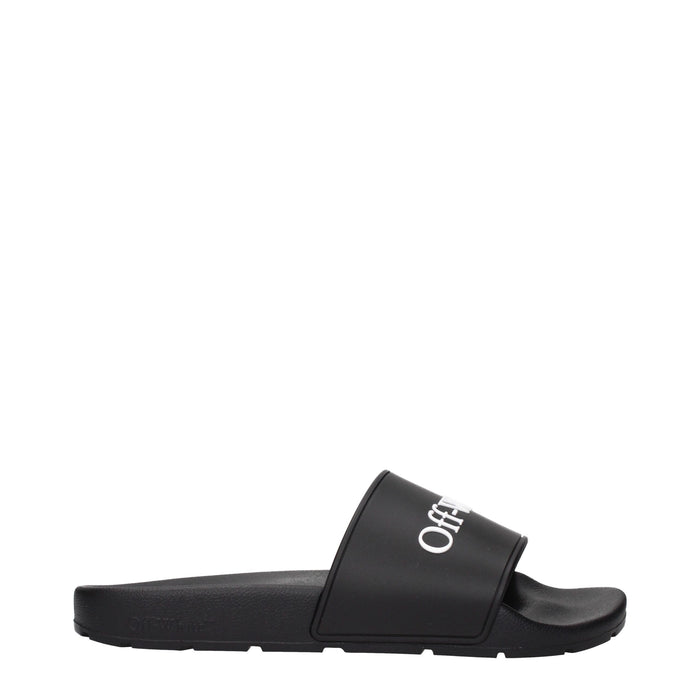 Off-White slider in black