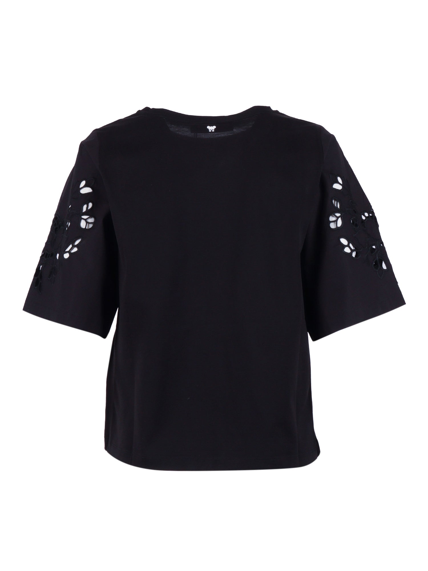 BLOUSE Black Cotton