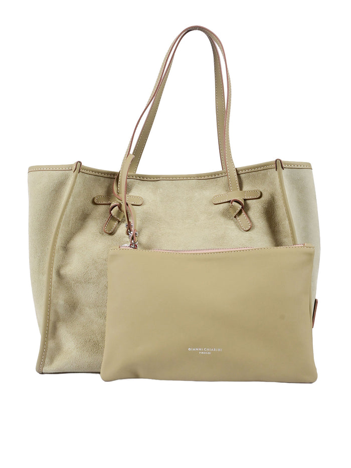 LEATHER BAG Green Cow Shoulder
