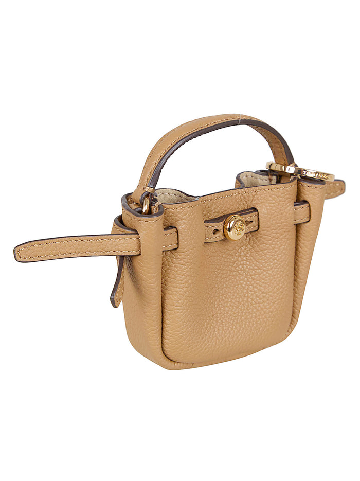 Romy Bucket Key Fob Brown Borsa