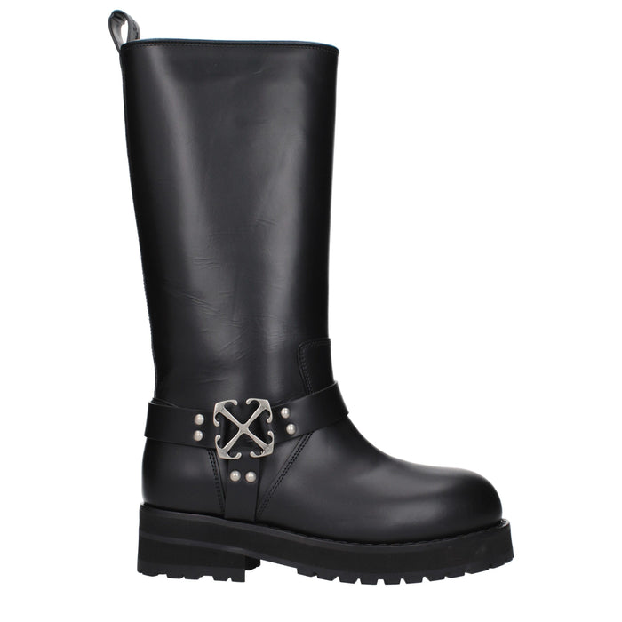 Off-White boot in black