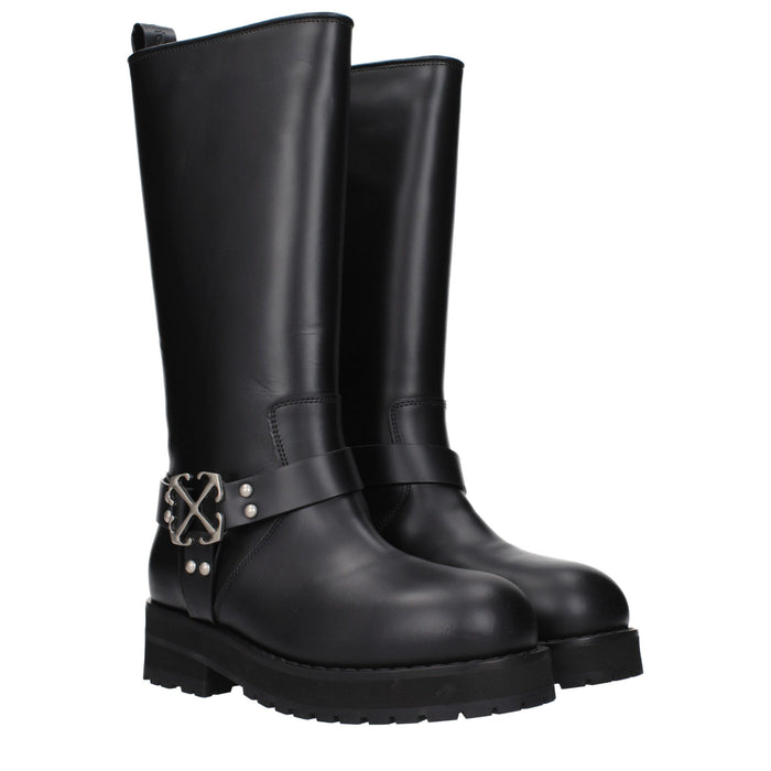 Off-White boot in black — view 2